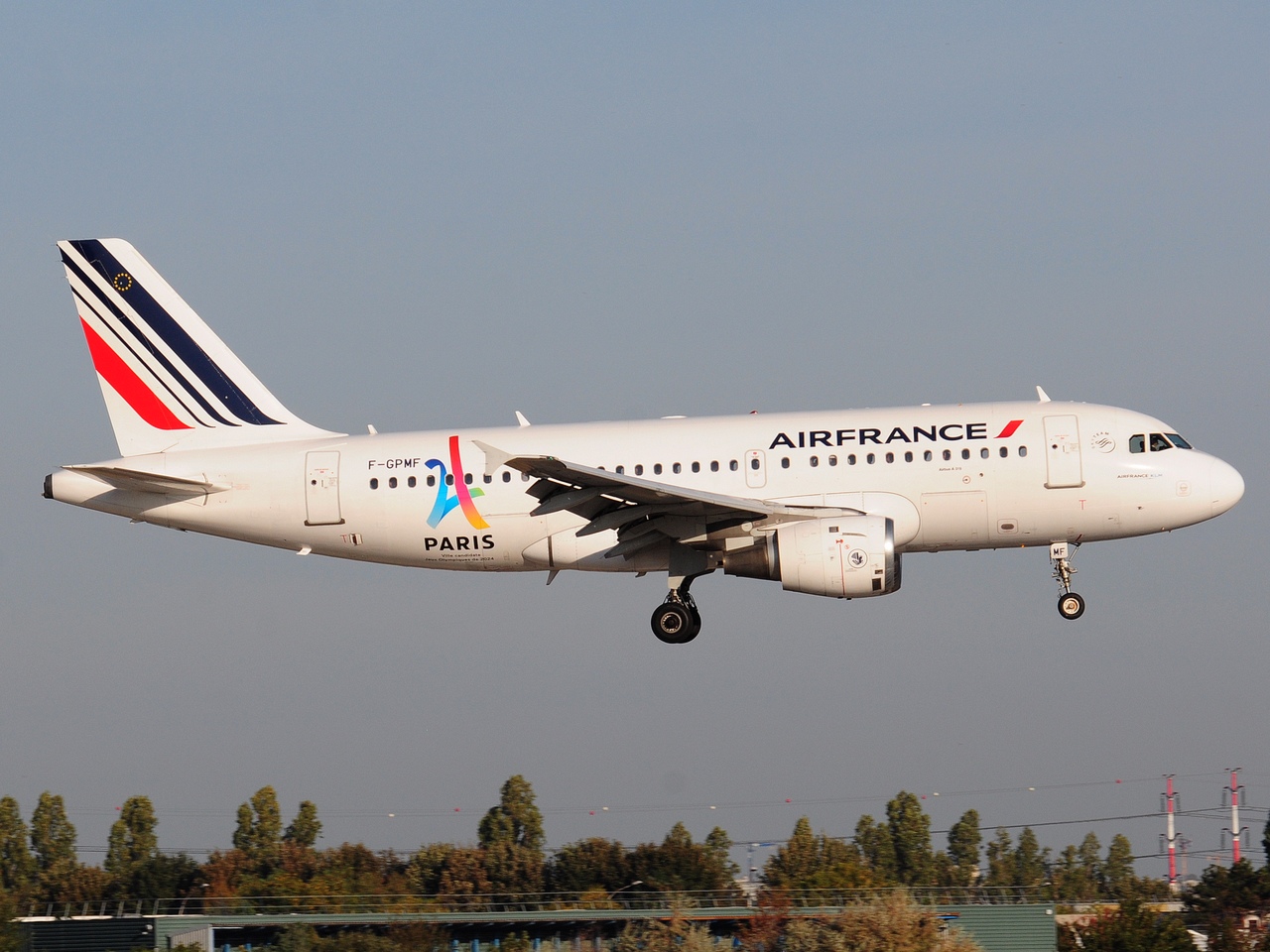 F-GPMF - A319-113 - Air France - ORY - 13-10-2018