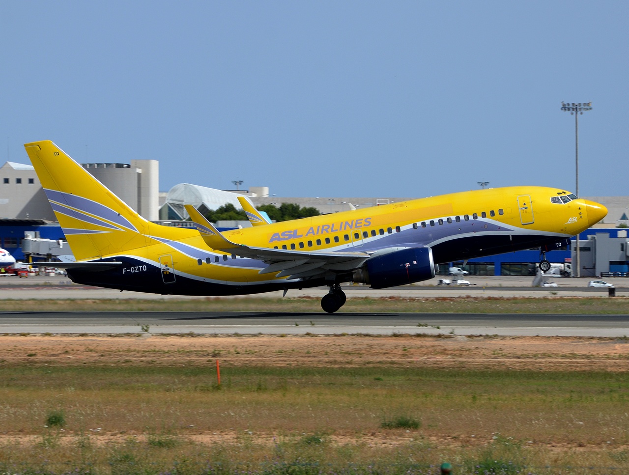 F-GZTQ - 737-73S(WL) - ASL Airlines France - PMI - 09-06-2018