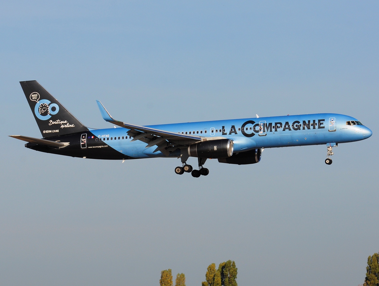 F-HTAG - 757-256(WL) - La Compagnie - ORY - 13-10-2018