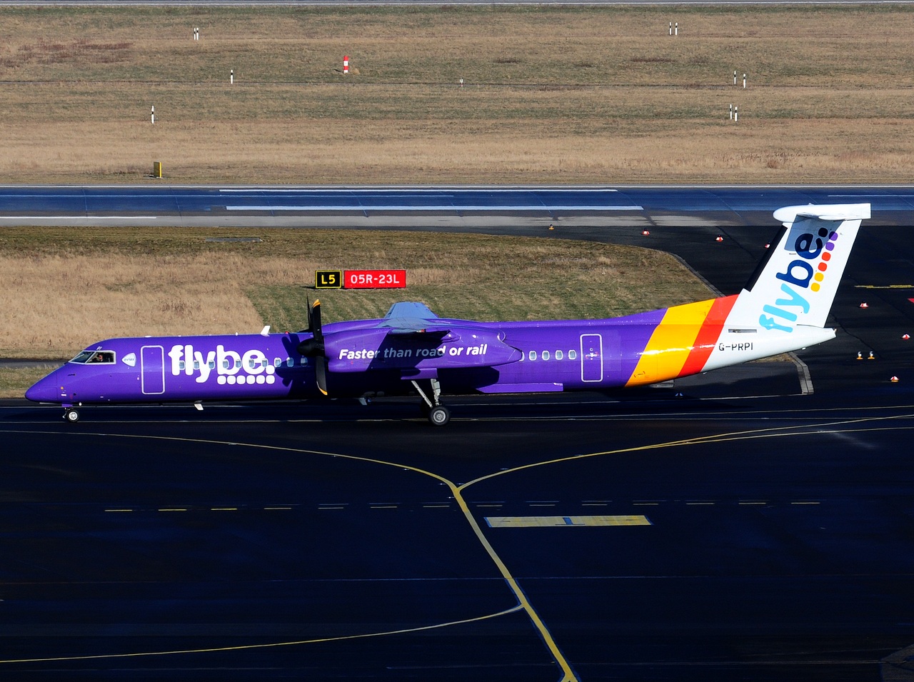 G-PRPI - DHC-8-402Q - Flybe - DUS - 27-02-2018