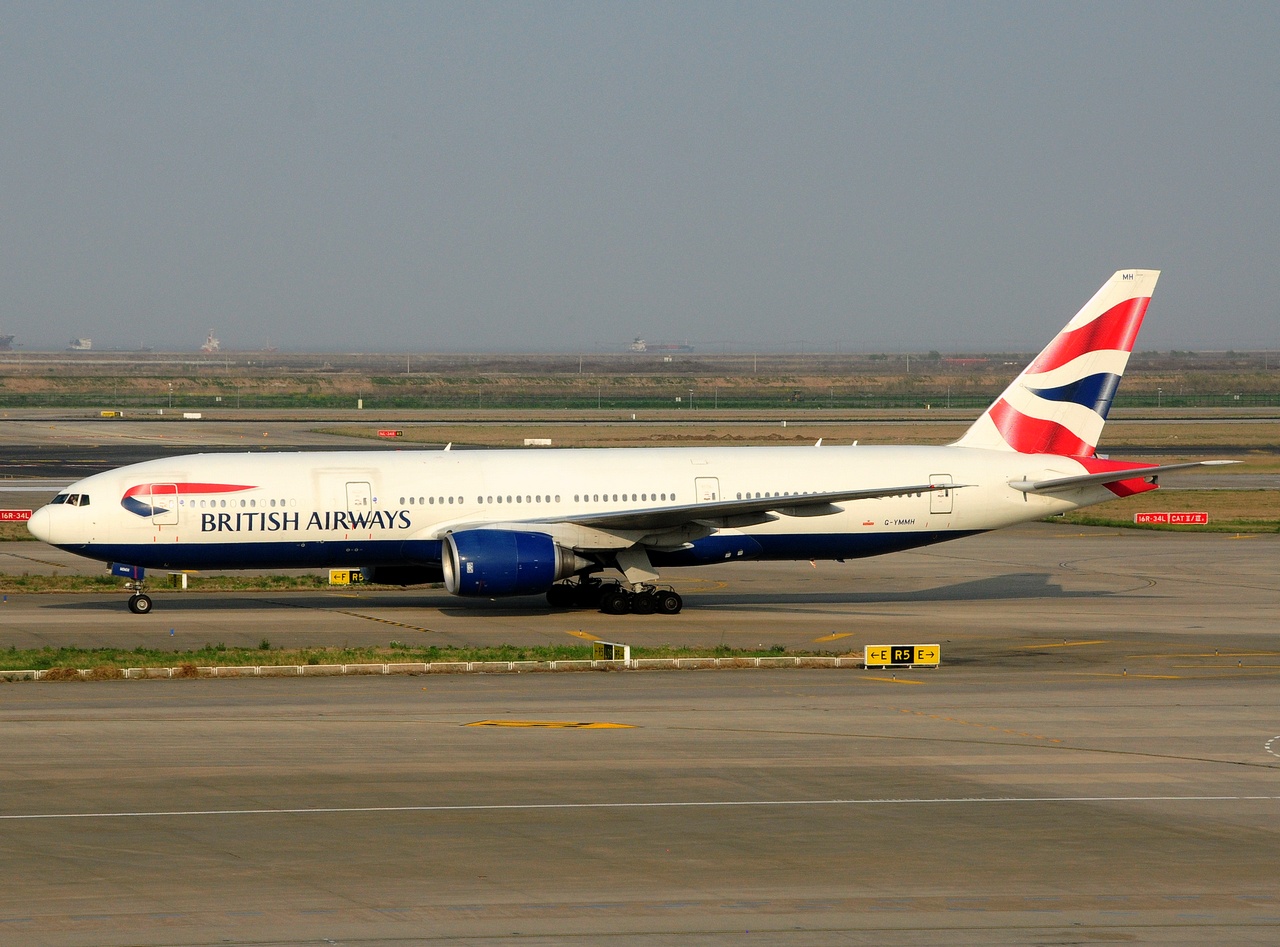 G-YMMH - 777-236(ER) - British Airways - PVG - 03-04-2018