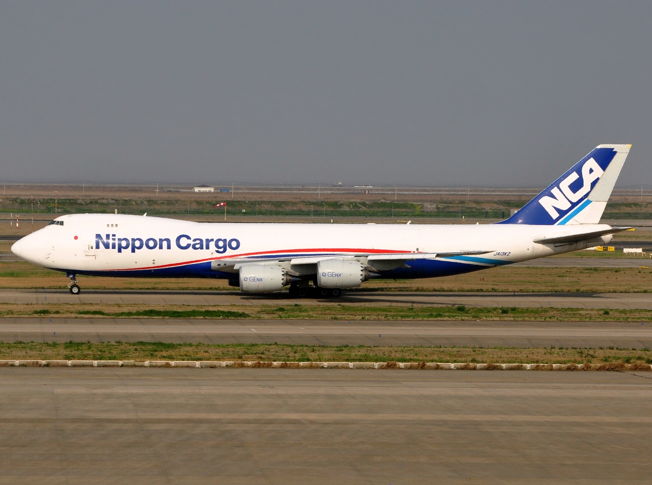 JA16KZ - 747-8KZF - Nippon Cargo Airlines - PVG - 03-04-2018