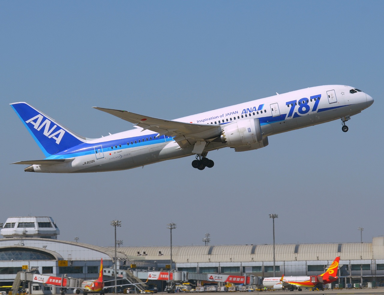 JA808A - 787-8 Dreamliner - ANA All Nippon Airways - PEK - 15-04-2018