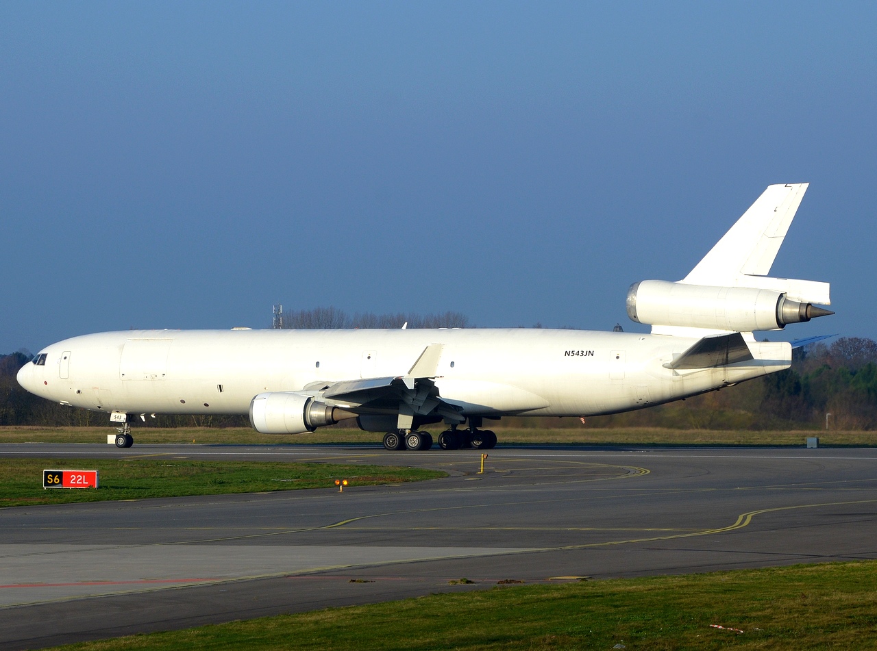 N543JN - MD-11F - Western Global Airlines - LGG - 14-01-2018