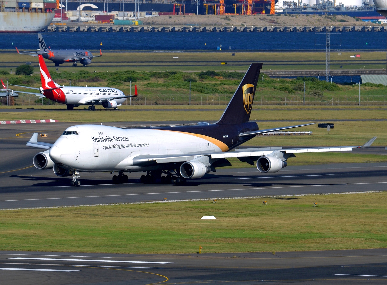N573UP - 747-44AF - United Parcel Service (UPS) - SYD - 14-04-2018