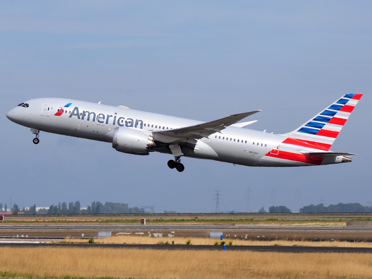 N814AA - 787-8 Dreamliner - American Airlines - CDG - 10-09-2018