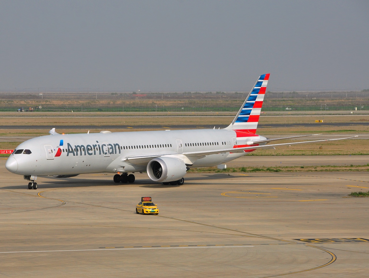 N821AN - 787-9 Dreamliner - American Airlines - PVG - 03-04-2018