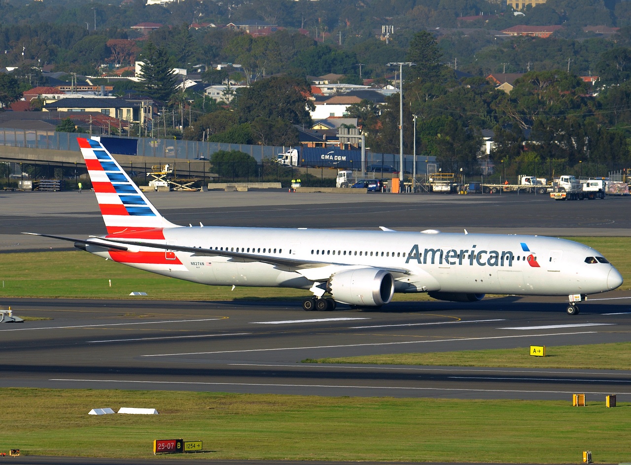 N827AN - 787-9 Dreamliner - American Airlines - SYD - 11-04-2018