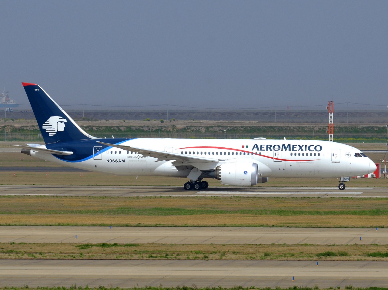 N966AM - 787-8 Dreamliner - Aeromexico - PVG - 03-04-2018
