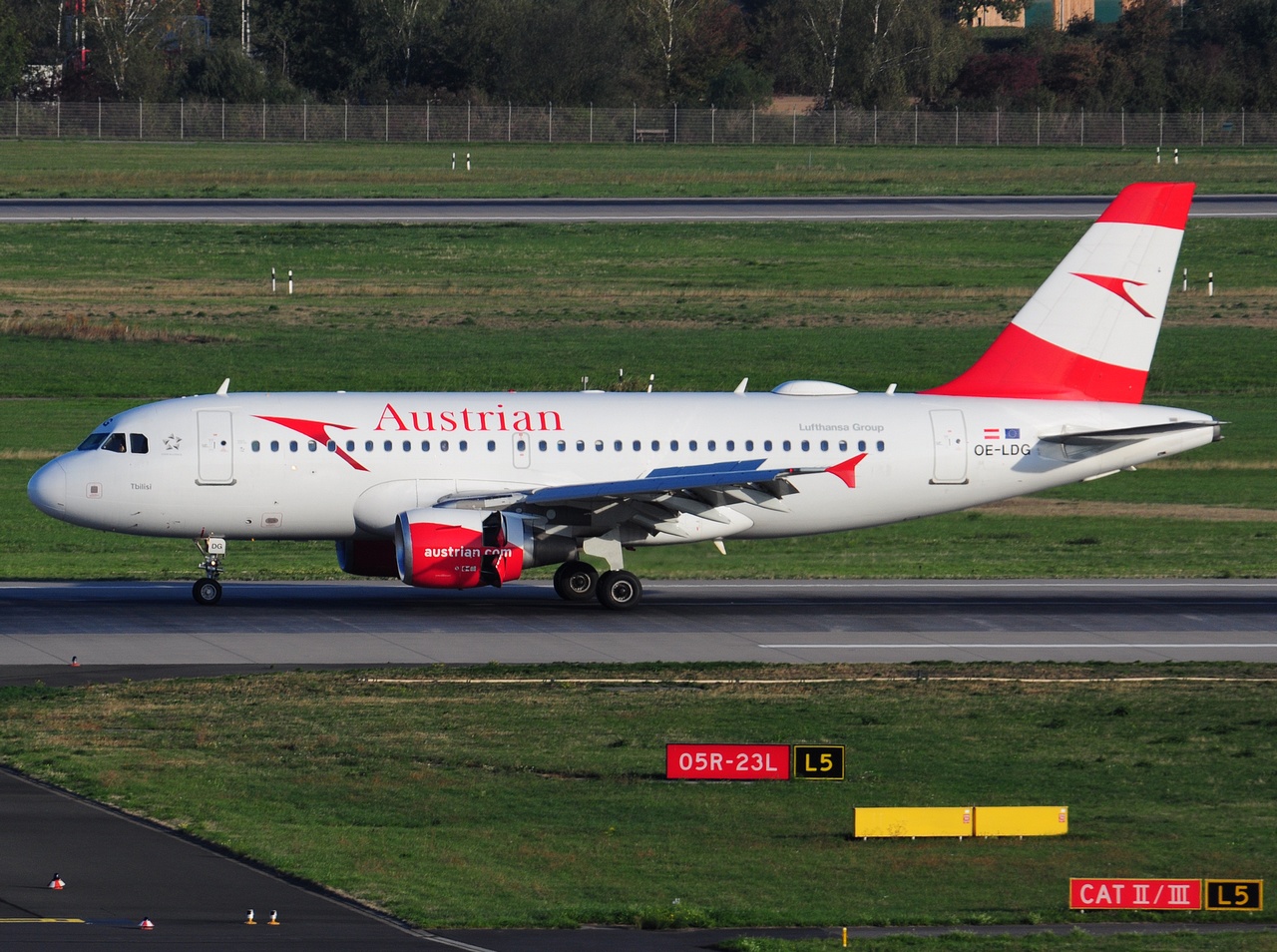 OE-LDG - A319-112 - Austrian Airlines - DUS - 15-09-2018