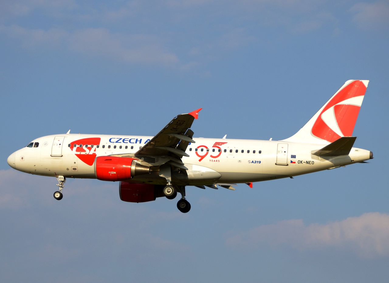 OK-NEO - A319-112 - CSA Czech Airlines - BRU - 27-06-2018