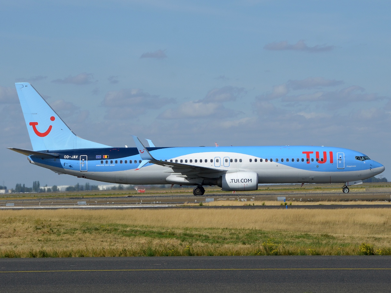 OO-JAV - 737-8K5(WL) - TUI Airlines Belgium - CDG - 10-09-2018