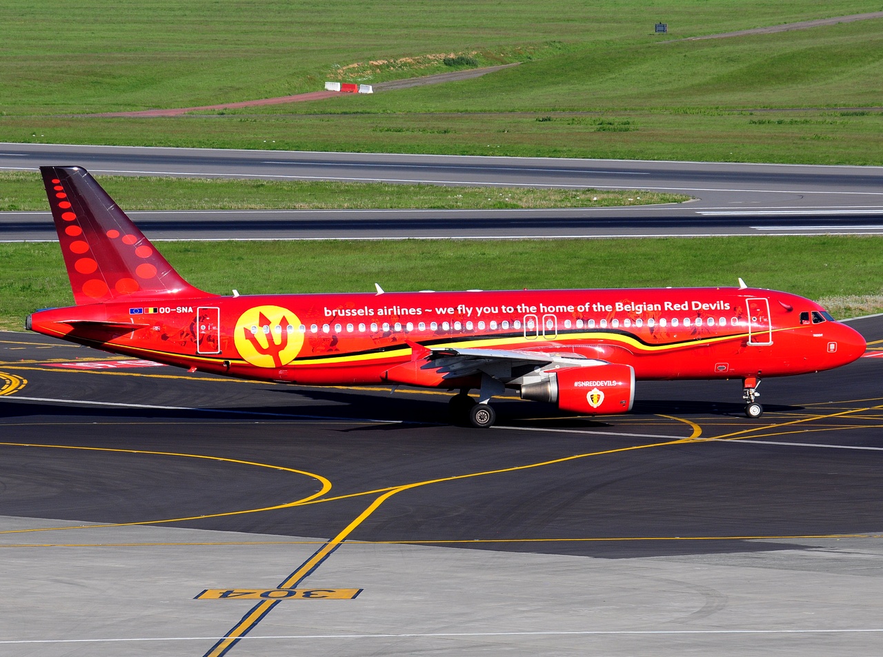 OO-SNA - A320-214 - Brussels Airlines - BRU - 05-05-2018b