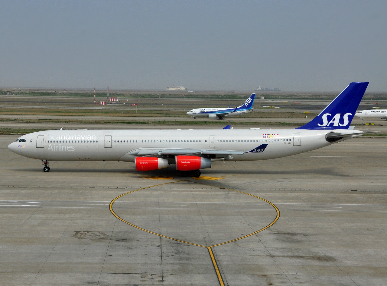 OY-KBI - A340-313 - SAS Scandinavian Airlines - PVG - 03-04-2018