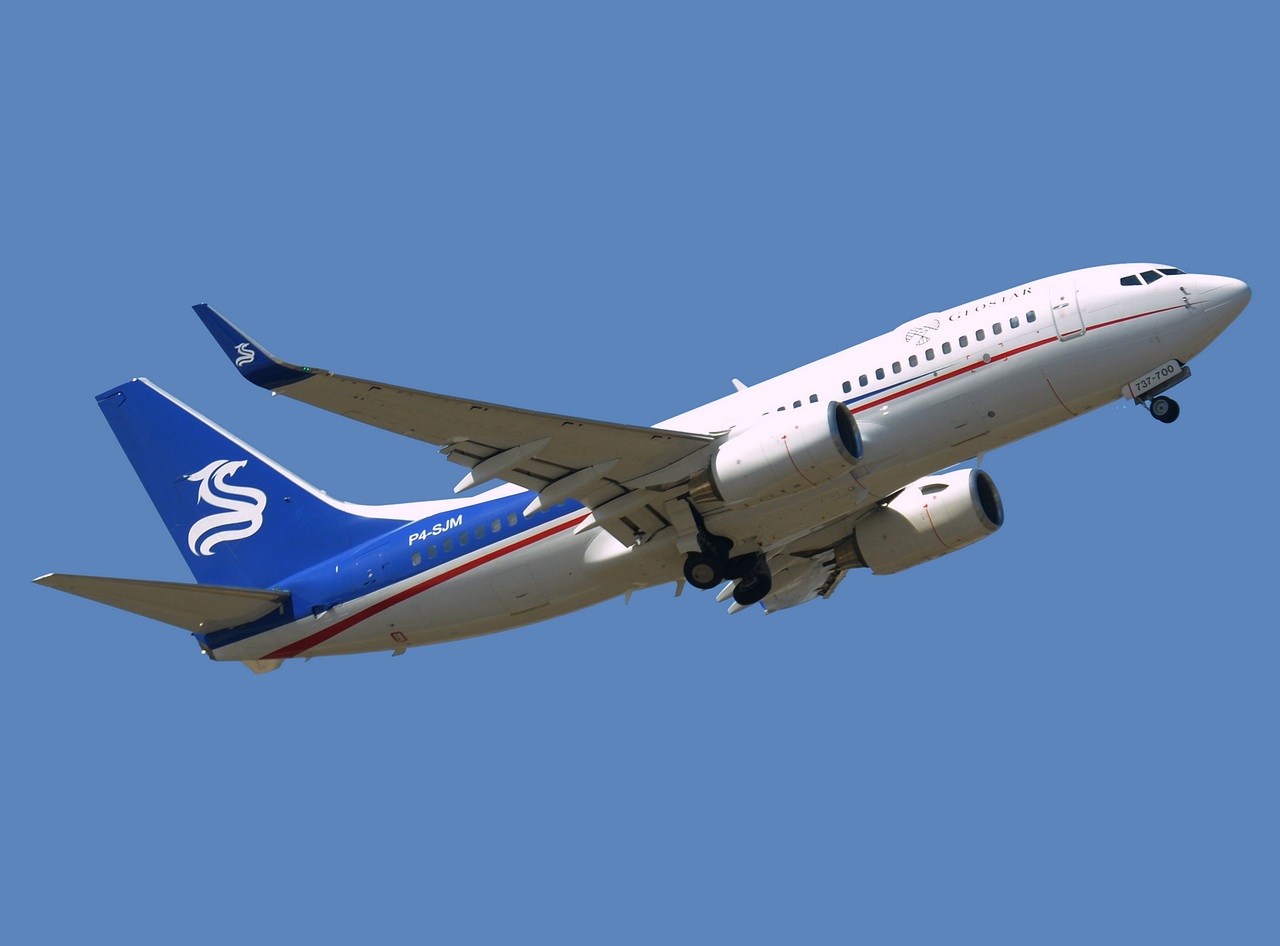 P4-SJM - B737-7CG(BBJ) - Geostar (Sino Jet) - PEK - 15-04-2018