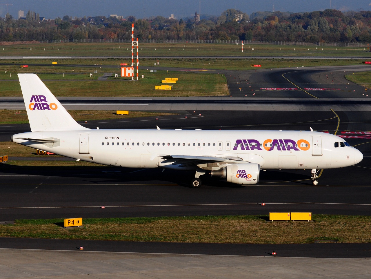 SU-BSN - A320-214 - Air Cairo - DUS - 21-10-2018