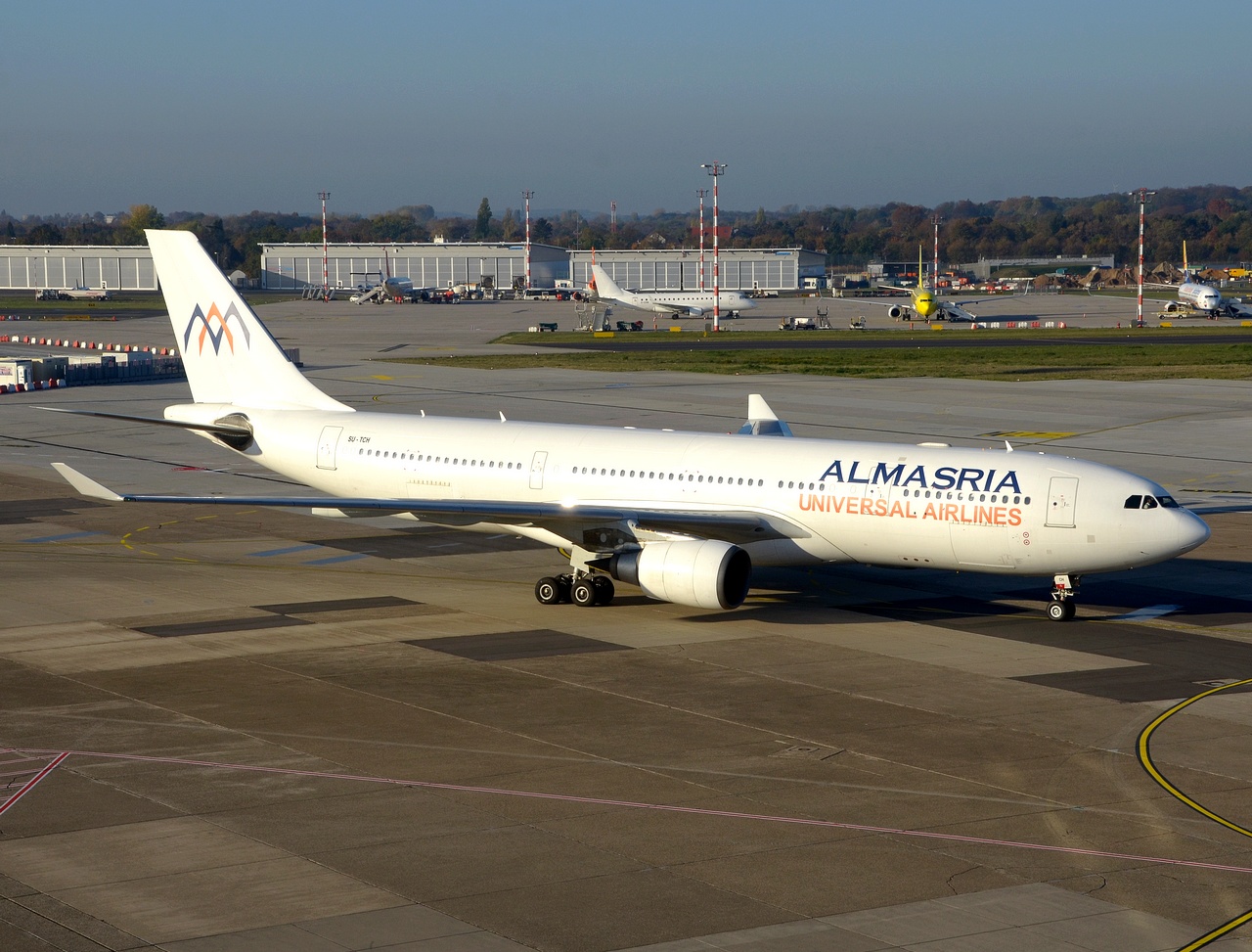 SU-TCH - A330-203 - AlMasria Universal Airlines - DUS - 21-10-2018b