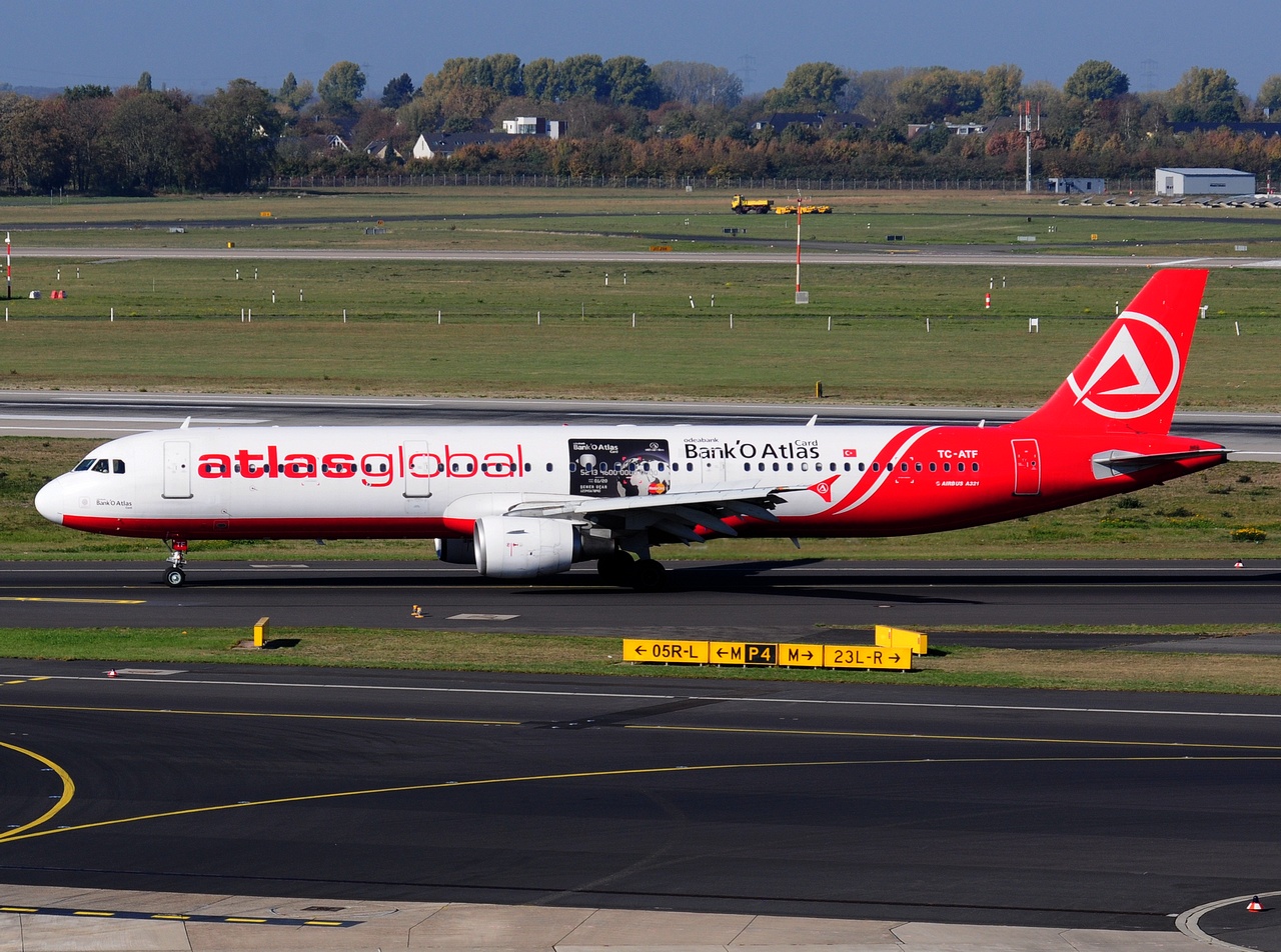 TC-ATF - A321-211 - AtlasGlobal - DUS - 21-10-2018