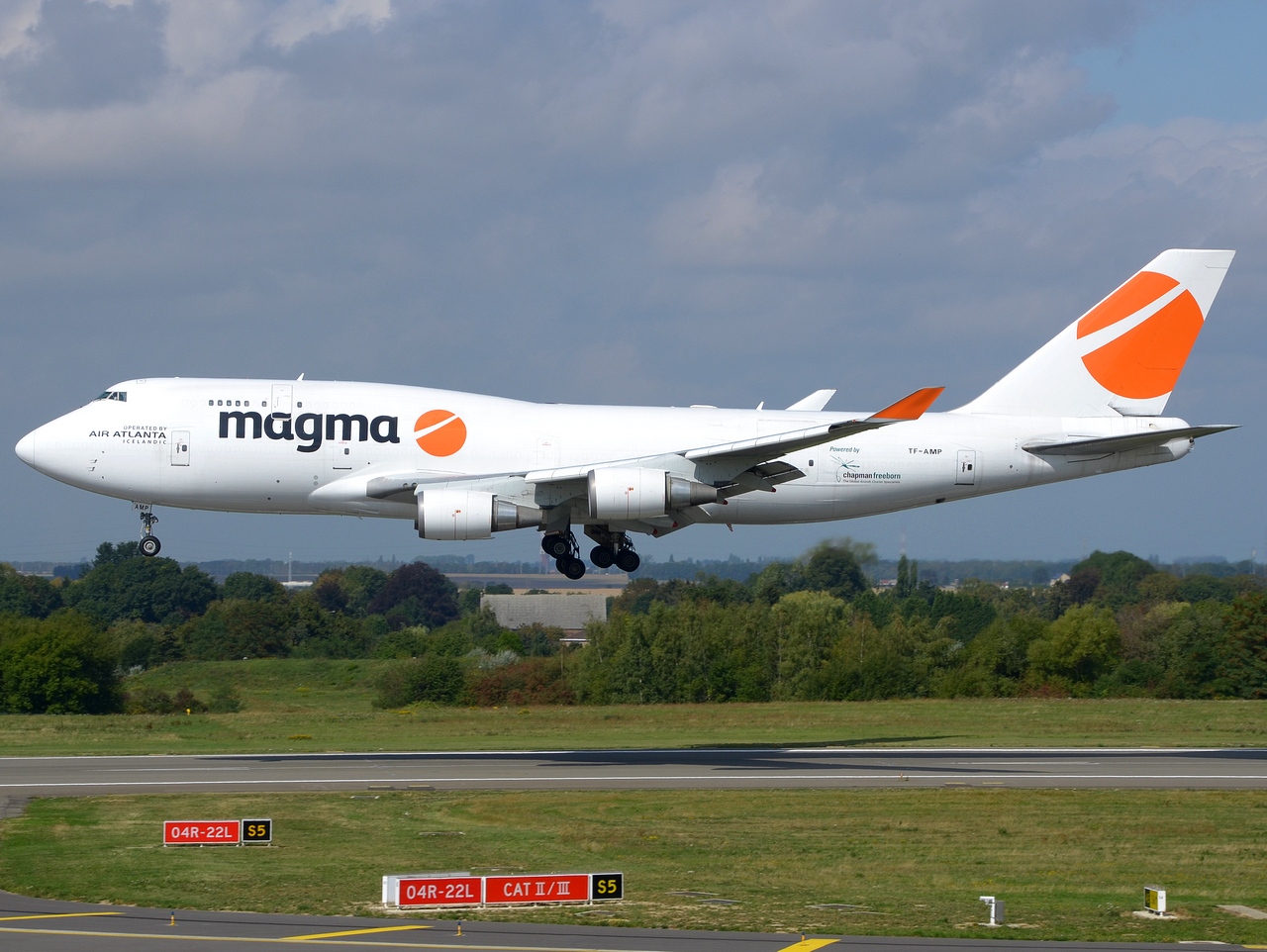 TF-AMP - 747-481 - Magma Aviation - LGG - 12-09-2018