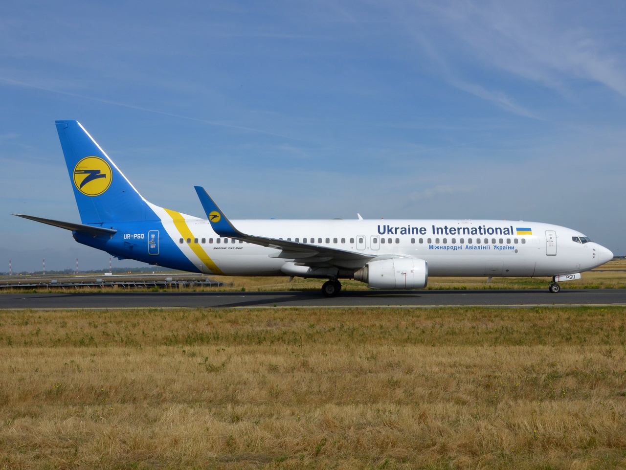 UR-PSQ - 737-86N(WL) - Ukraine International Airlines - CDG - 10-09-2018