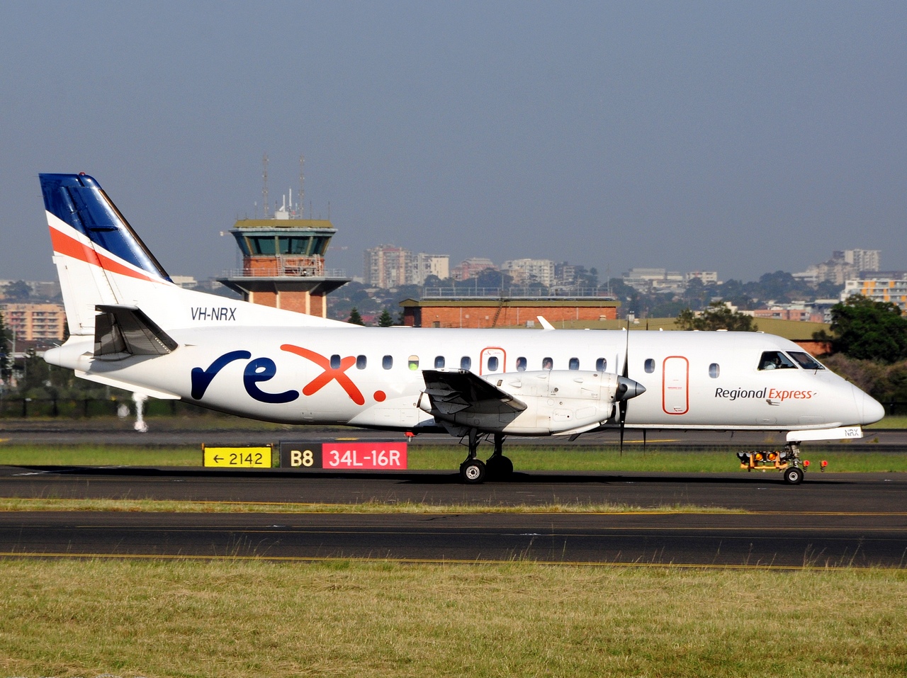 VH-NRX - Saab 340B - REX _ Regional Express - SYD - 07-04-2018