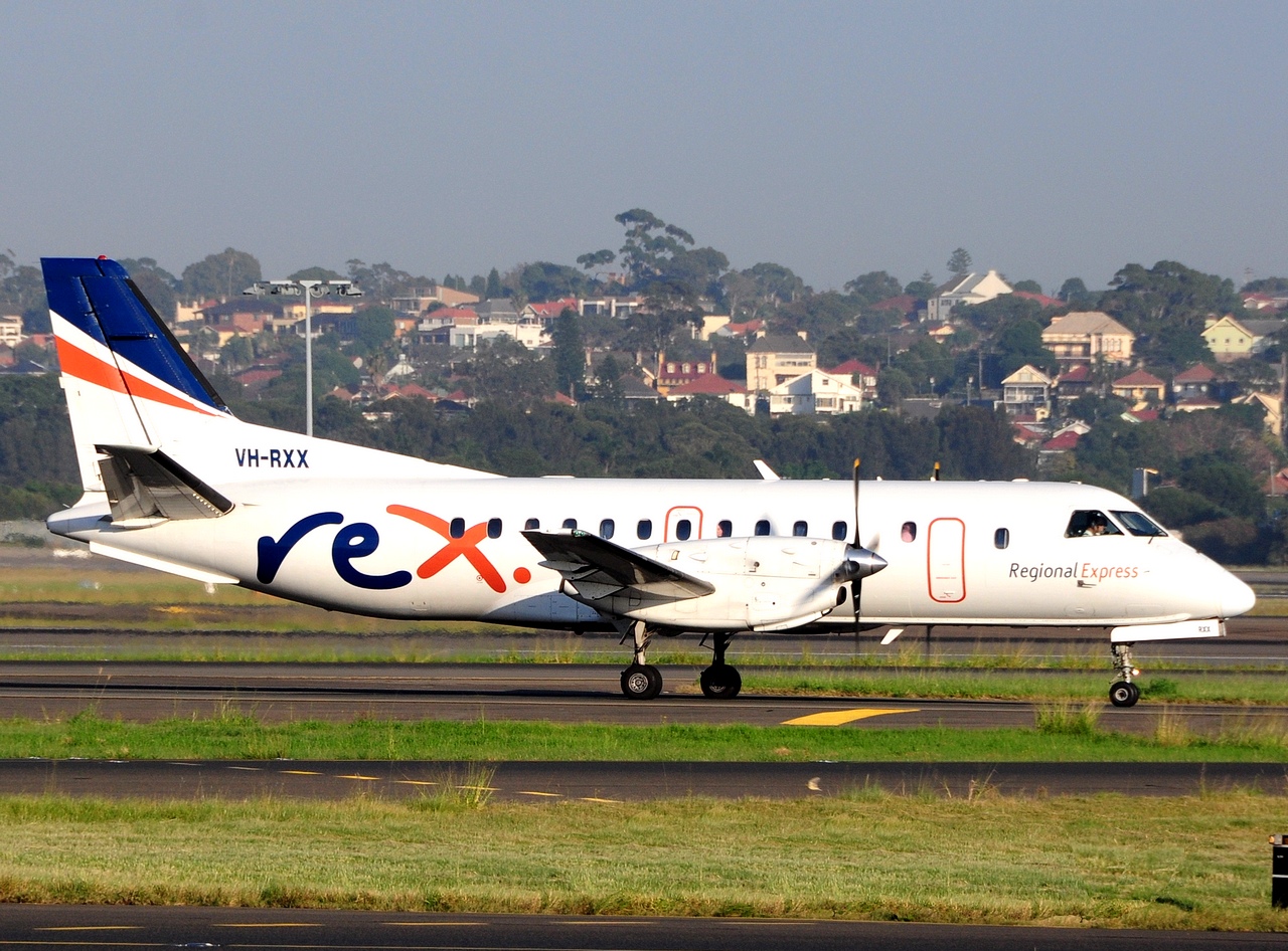 VH-RXX - Saab 340B - REX _ Regional Express - SYD - 07-04-2018