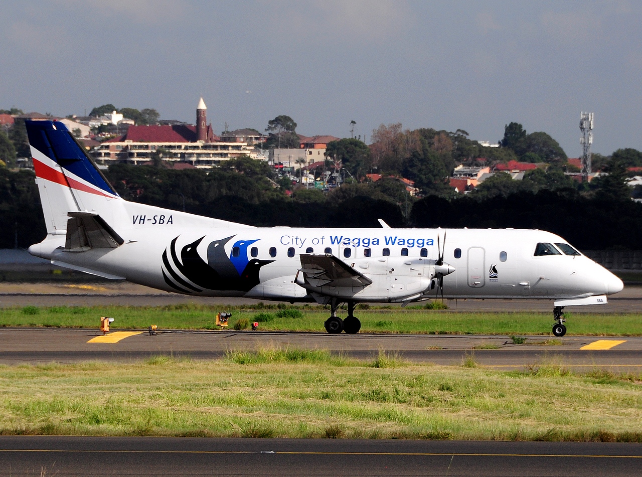 VH-SBA - Saab 340B - REX _ Regional Express - SYD - 07-04-2018