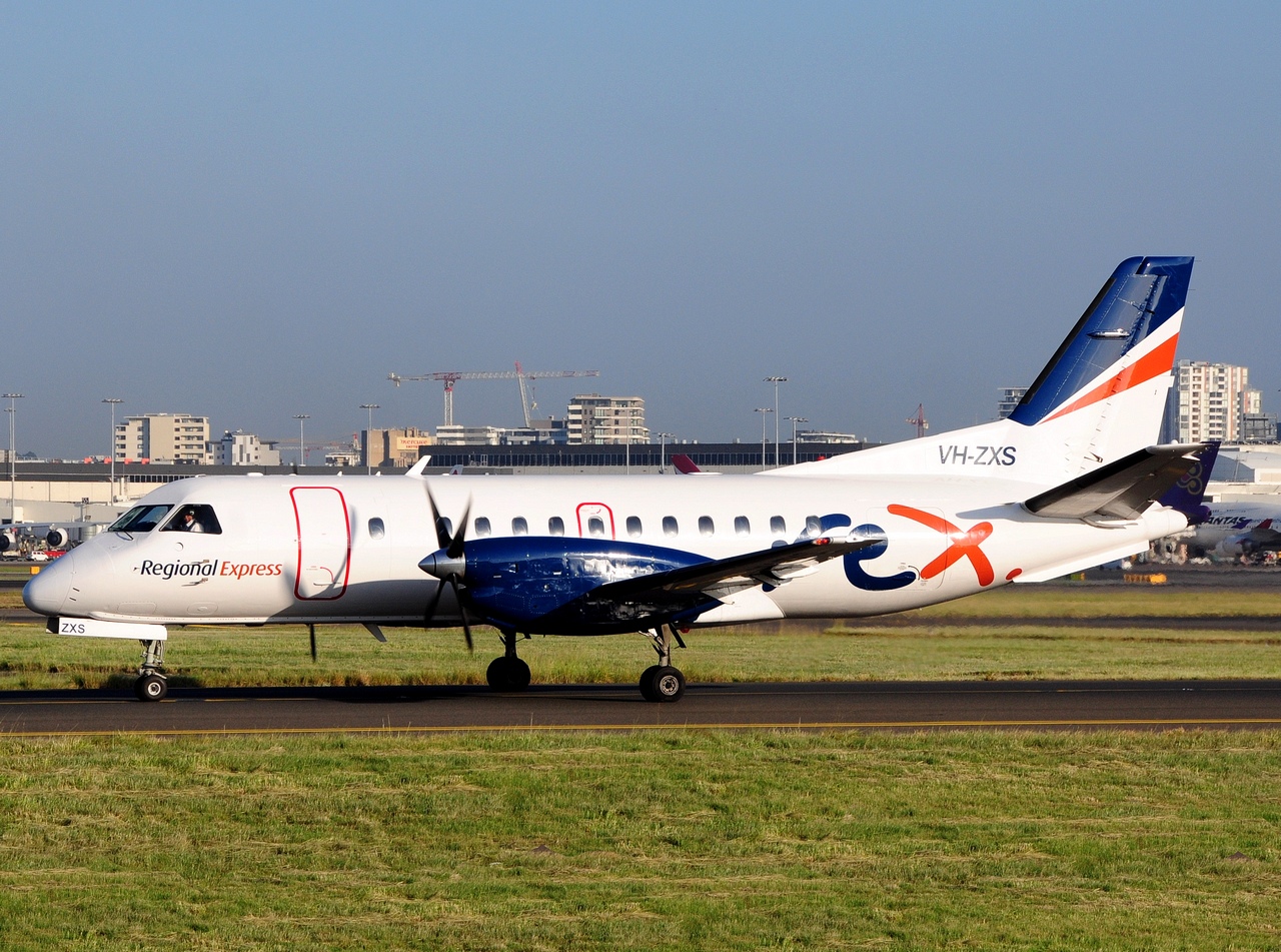 VH-ZXS - Saab 340B - REX _ Regional Express - SYD - 07-04-2018