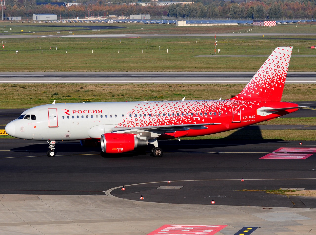 VQ-BAR - A319-111 - Rossiya _ Russian Airlines - DUS - 21-10-2018