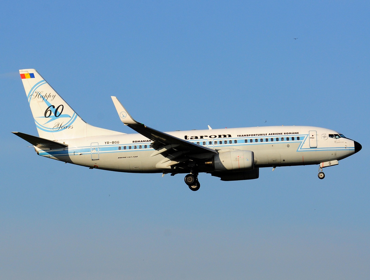 YR-BGG - 737-78J(WL) - Tarom - FCO - 28-05-2018