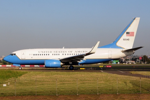 09-0540 - 737-7DM (C-40C Clipper) - United States Air Force - SYD - 07-04-2018
