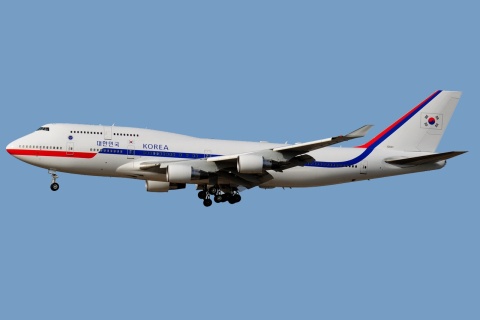 10001 - 747-4B5 - Republic of Korea Air Force (RoKAF) - ORY - 13-10-2018