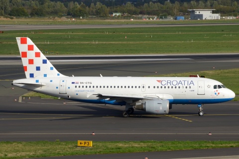 9A-CTG - A319-112 - Croatia Airlines - DUS - 15-09-2018