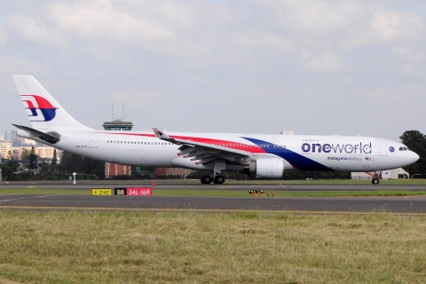 9M-MTE - A330-323E - Malaysia Airlines - SYD - 07-04-2018