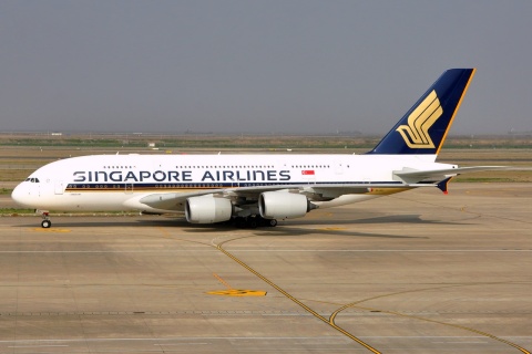 9V-SKJ - A380-841 - Singapore Airlines - PVG - 03-04-2018