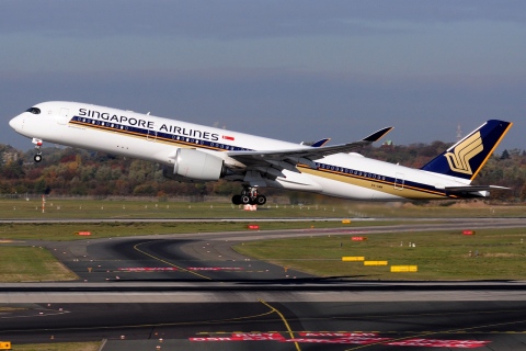9V-SMM - A350-941 - Singapore Airlines - DUS - 21-10-2018