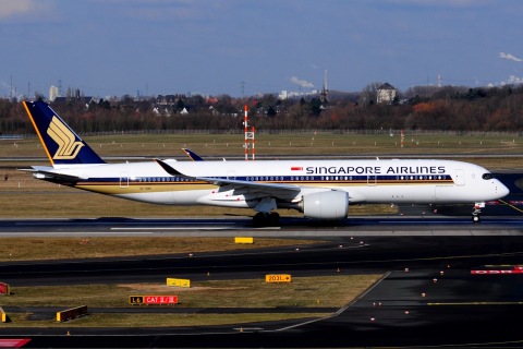 9V-SMR - A350-941 - Singapore Airlines - DUS - 27-02-2018b
