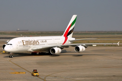 A6-EES - A380-861 - Emirates - PVG - 03-04-2018