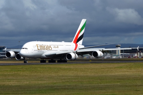 A6-EUR - A380-842 - Emirates - MRU - 30-08-2018