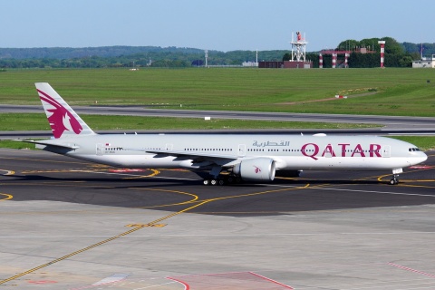 A7-BAC - 777-3DZ(ER) - Qatar Airways - BRU - 05-05-2018