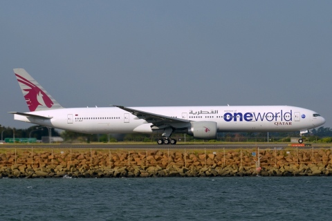 A7-BAF - 777-3DZ(ER) - Qatar Airways - SYD - 09-04-2018