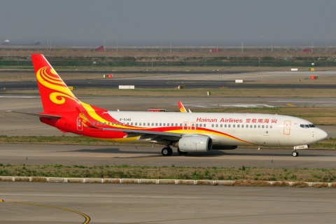 B-5346 - 737-8BK(WL) - Hainan Airlines - PVG - 03-04-2018