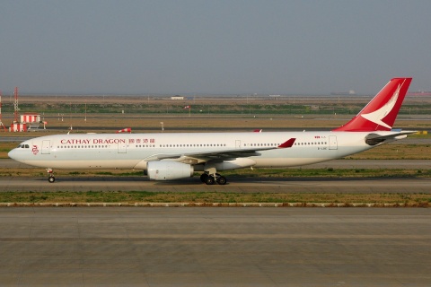 B-LBE - A330-343 - Cathay Dragon - PVG - 03-04-2018