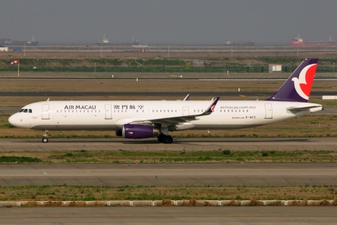 B-MCE - A321-231(WL) - Air Macau - PVG - 03-04-2018
