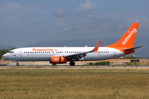 C-FEAK - 737-86Q(WL) - Sunwing Airlines - PMI - 12-06-2018