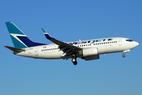 C-FIWS - 737-76N(WL) - WestJet - YYZ - 07-07-2018