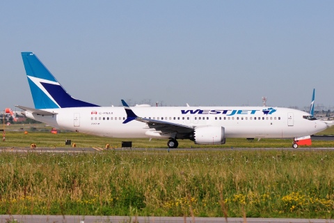 C-FNAX - 737-8 MAX - WestJet - YYZ - 08-07-2018