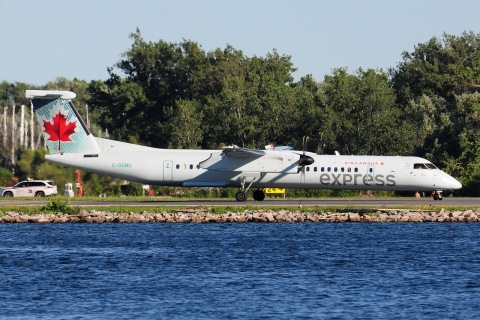 C-GGMU - DHC-8-402Q - Air Canada Express - YTZ - 06-07-2018