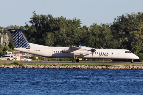 C-GKQA - DHC-8-402Q - Porter Airlines - YTZ - 06-07-2018
