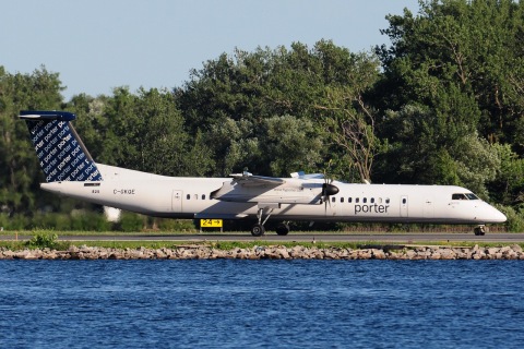C-GKQE - DHC-8-402Q - Porter Airlines - YTZ - 06-07-2018